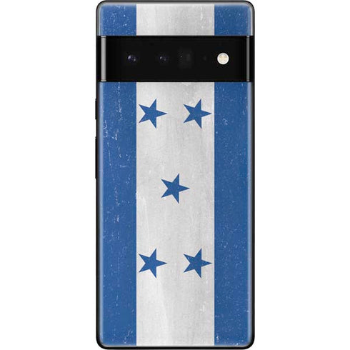 Honduras Flag Distressed Google Pixel 6 Pro Skin